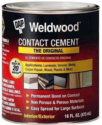 DAP Contact Cement 16 oz 00271 Case of 12