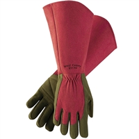 West County Unisex Ruby Gardening Rose Gloves 054R Case of 6