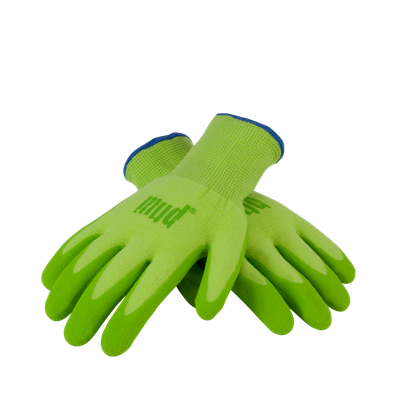 Mud Gloves Simply Mud Kids Style Kiwi Gardening Gloves 081K Case of 6