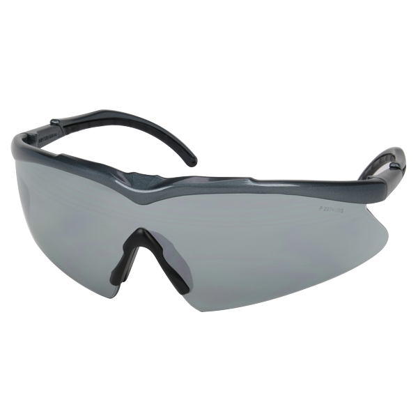 Safety Works Semi-Rimless w/Width-Adjustable Frame & Clear Lens Safety  Glasses SWX00255 Case of