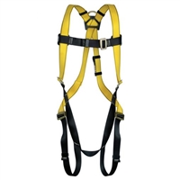 Safety Works Lightweight Harness with single D-ring X-Large 10096580 Case of 3
