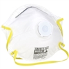 Safety Works N95 Harmful Dust Disposable Respirator w/ Exhalation Valve 10102483 Case of 120