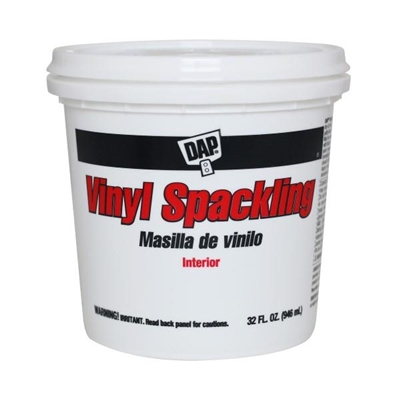 DAP Ready To Use Vinyl Spackling 32 oz 12132 Case of 6