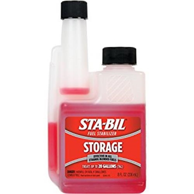 STA-BIL Storage Fuel Stabilizer 8 oz 22208 Case of 12