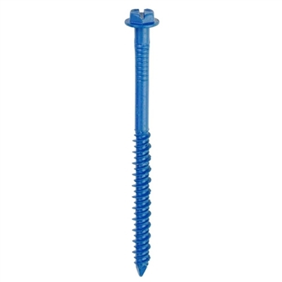 Tapcon Blue Climaseal Concrete Anchor 1/4" x 2-3/4" Hex Head 24230