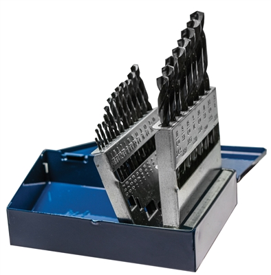 Century Drill and Tool 21 Piece Black Oxide Drill Set 24921