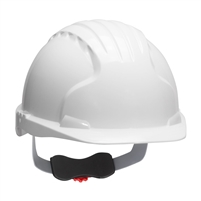 Evolution Deluxe 6151 Non-Vented Cap Style Hard Hat with HDPE Shell 280-EV6151-10