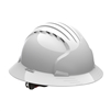 Evolution Deluxe 6161 Vented Full Brim Hard Hat with HDPE Shell 280-EV6161V-10