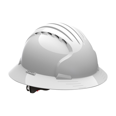 Evolution Deluxe 6161 Vented Full Brim Hard Hat with HDPE Shell 280-EV6161V-10