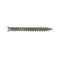 Screw Products Pico #8 X 2-1/2" Exterior White Head Finish Screw 30150-12WHIT