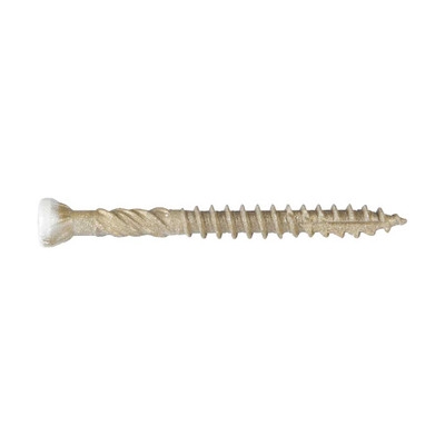 Screw Products Epic #9 X 2" White Head Trim Screws 30140-12WHIT