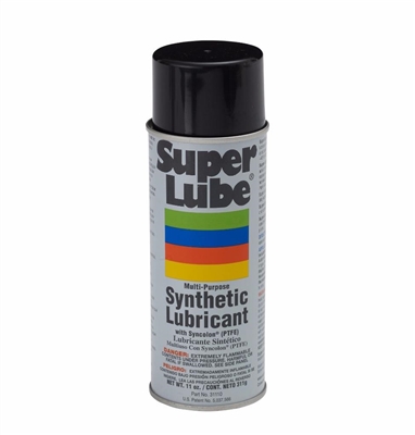 Super Lube Multi-Purpose Synthetic Lubricant with Syncolon (PTFE) (Aerosol) - 31110 11 oz. Case of 12