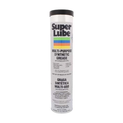 Super Lube Synthetic Grease (NLGI 00) with Syncolon 14.1 oz. (400 gram) Cartridge 41150/00 Case of 12