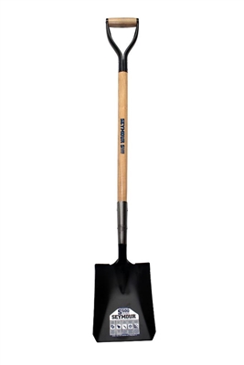 Seymour S500 Industrial Square Point Shovel 39" Precision American Ash 49339