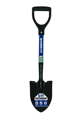 Seymour S400 Jobsite Round Point Shovel 12" Prof. Grade Fiberglass 49352