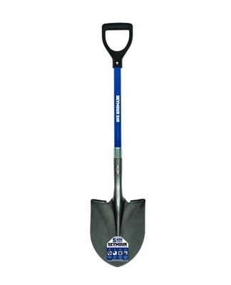 Seymour S400 Jobsite Round Point Shovel 26" Prof. Grade Fiberglass 49451