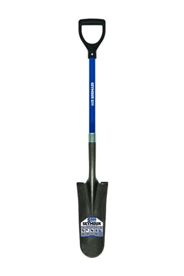 Seymour S500 Industrial Drain Spade Shovel 26" Ind. Grade Fiberglass 49457