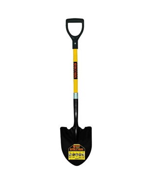 Structron S600 Power Round Point Shovel 29" Premium Fiberglass 49561