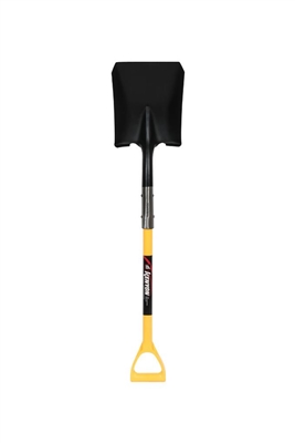 Kenyon S550 Irrigation Square Point Shovel 28" Polymer Fiberglass Core 49662