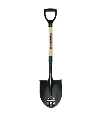 Seymour S200 Round Point Shovel 26" Contoured Hardwood 49831