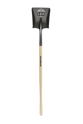 Seymour S200 Square Point Shovel 42" Contoured Hardwood Lacquer Finish 49832