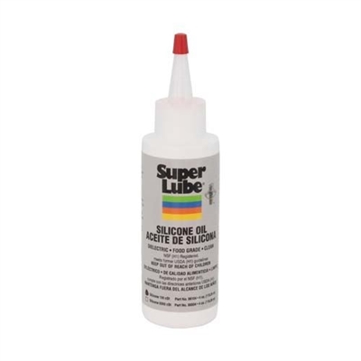 Super Lube Silicone Oil 100 cSt 4 oz. Bottle 56104 Case of 6