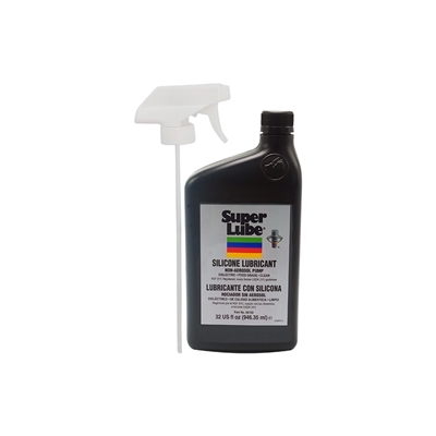 Super Lube Silicone Lubricant (Non-Aerosol) 1 Quart Trigger Sprayer 56132 Case of 12