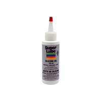 Super Lube Silicone Oil 350 cSt 4 oz. Bottle 56304 Case of 6