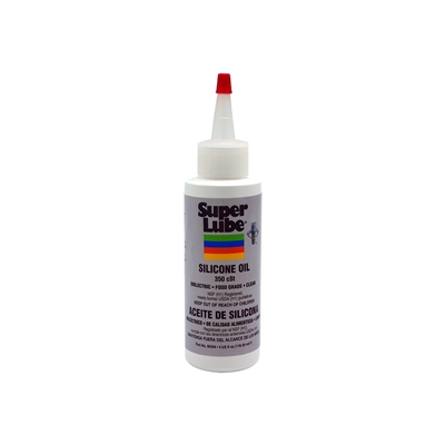 Super Lube Silicone Oil 350 cSt 4 oz. Bottle 56304 Case of 6