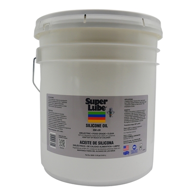 Super Lube Silicone Oil 350 cSt 5 Gallon Pail 56305