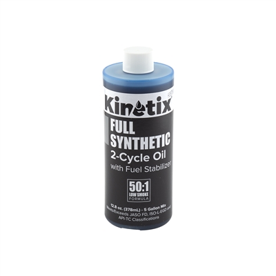 Kinetix Full Synthetic 2-Cycle Oil w/Fluid Stabilizer 12.8 oz Bottle 80011 Case of 24