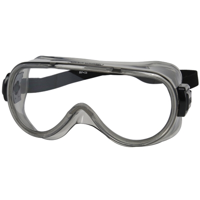 Safety Works Indoor Industrial Grade Anti-Scratch Anti-Fog Coating Clear Lens Safety Goggles 817698 Case of 4