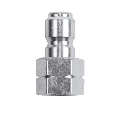 BE Pressure FNPT 3/8" Plated Steel Plug 85.300.104