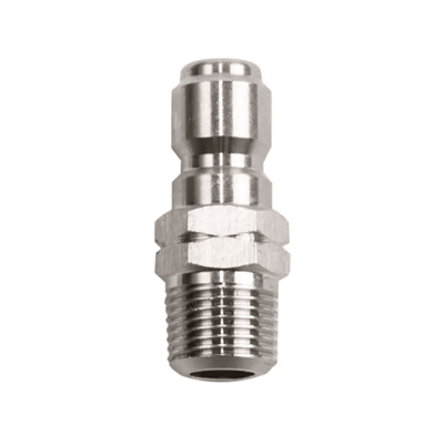 BE Pressure MNPT 3/8" Stainless Steel Plug 85.300.105S