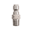 BE Pressure MNPT 1/4" Stainless Steel Plug 85.300.109S