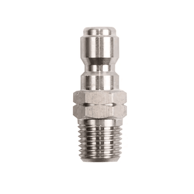 BE Pressure MNPT 1/4" Stainless Steel Plug 85.300.109S