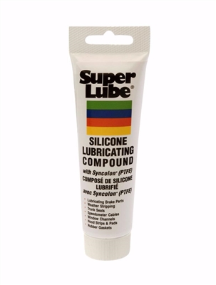 Super Lube Silicone Lubricating Grease with PTFE 3 oz Tube 92003 Case of 12