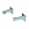 Jones Stephens Brushed Nickel Towel Bar Brackets 1 Pair 97170