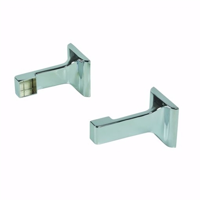 Jones Stephens Brushed Nickel Towel Bar Brackets 1 Pair 97170