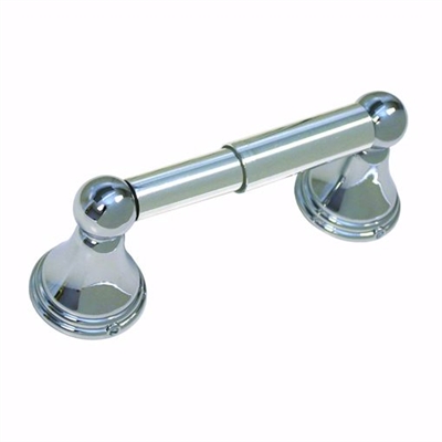 Jones Stephens Chrome Plated Concealed Mount Bell Post Toilet Paper Holder 97300