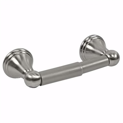 Jones Stephens Brushed Nickel Concealed Mount Bell Post Toilet Paper Holder 97301