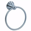 Jones Stephens Chrome Plated Concealed Mount Bell Post Towel Ring 97304