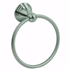 Jones Stephens Brushed Nickel Concealed Mount Bell Post Towel Ring 97305