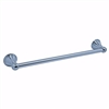 Jones Stephens 24" Brushed Nickel Concealed Mount Towel Bar with Bell Posts 97311