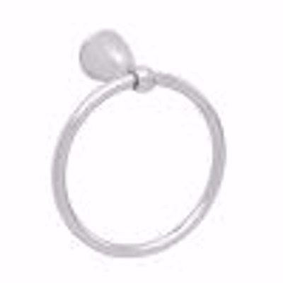 Jones Stephens Chrome Plated Transitional Towel Ring 97970