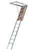 Louisville Ladder 25.5 x 54 Aluminum Attic Ladder, Type IAA, 375-pound Load Capacity, AH2540MS