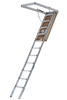 Louisville Ladder 22.5 x 54 Aluminum Attic Ladder, Type IAA, 375-pound Load Capacity AL2240MG