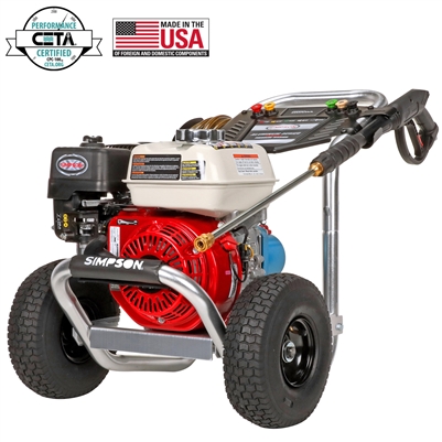 Simpson Aluminum Series 3400 PSI 2.5 GPM Pressure Washer ALH3228-S