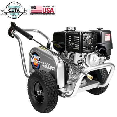 Simpson Aluminum Water Blaster Series 4200 PSI 4.0 GPM Pressure Washer ALWB60827