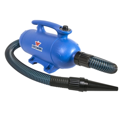 XPOWER B-25 Pro Force Plus Pet Dryer (4HP) Blue